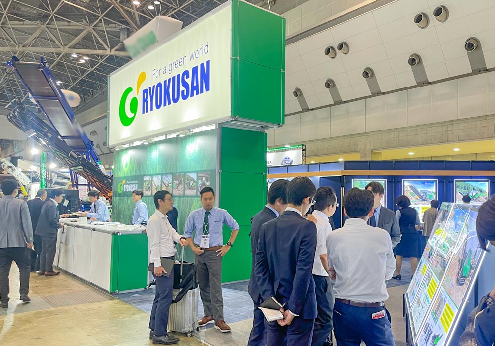 展示ブースの様子