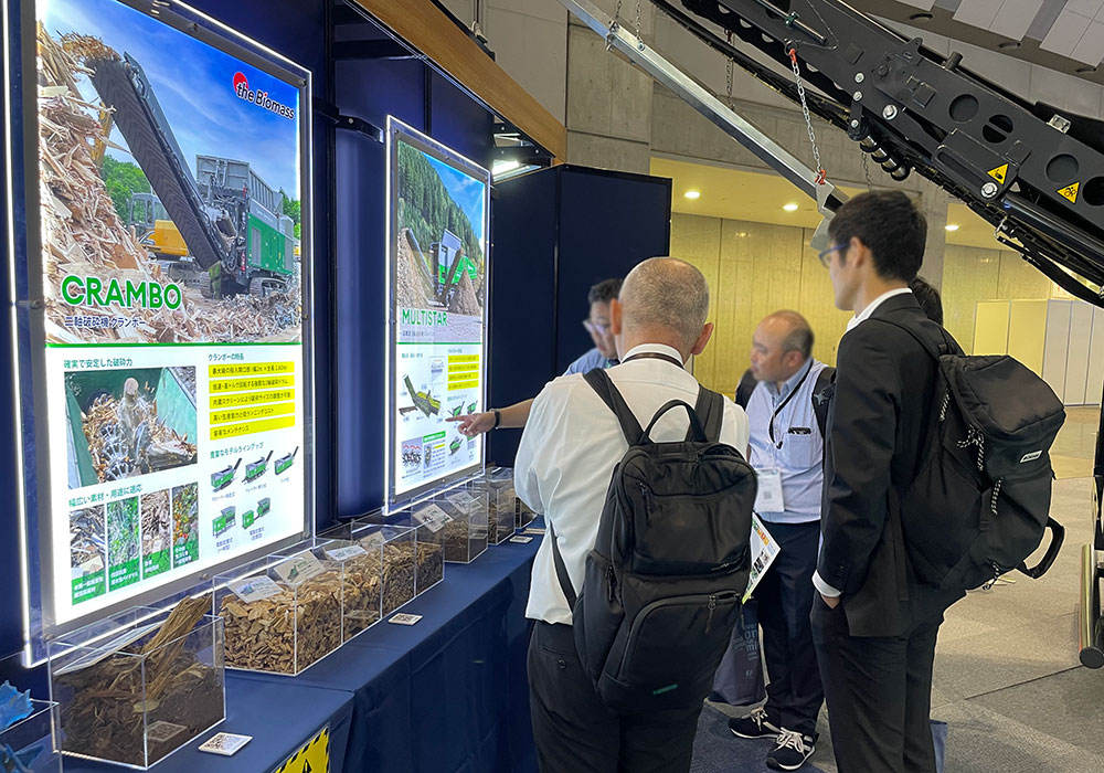 展示ブースの様子