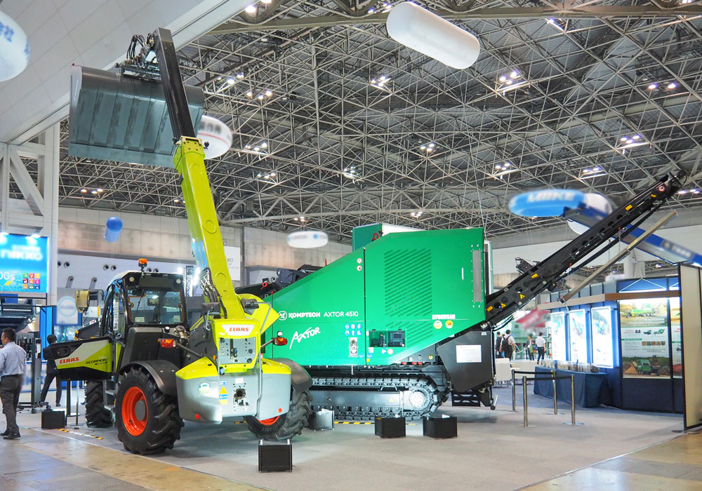 展示ブースの様子