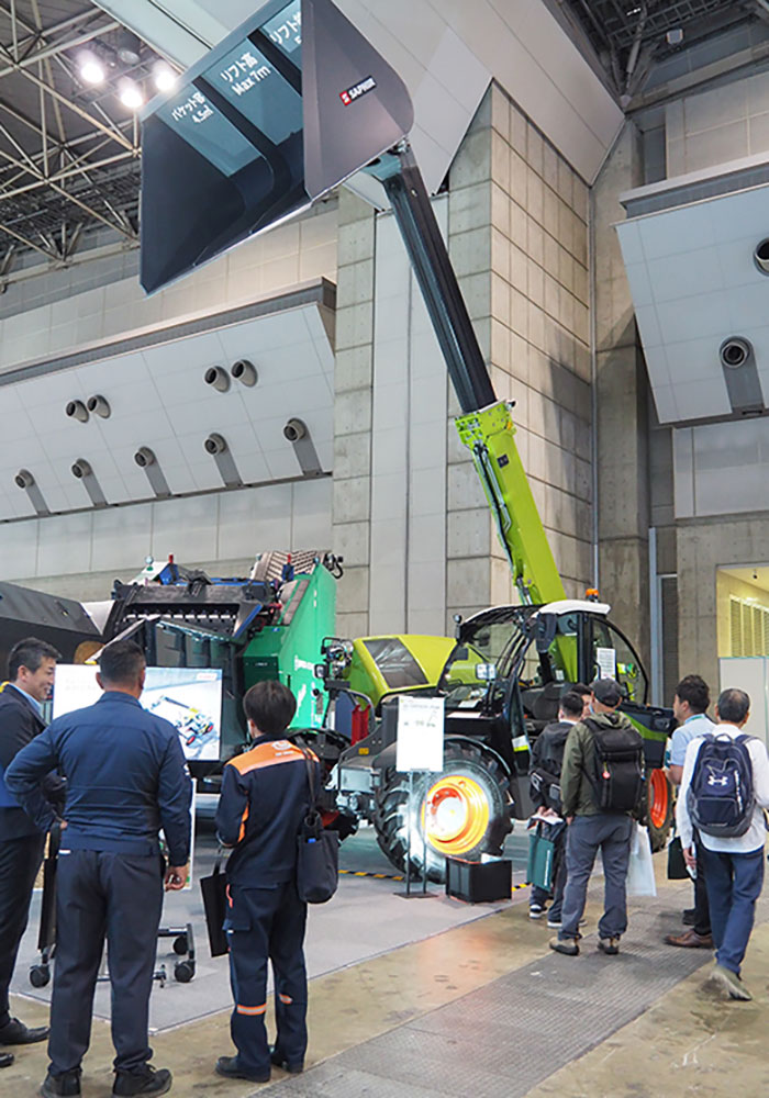 展示ブースの様子